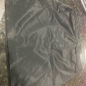 Source Unknown Shimmering Black Mini Skirt